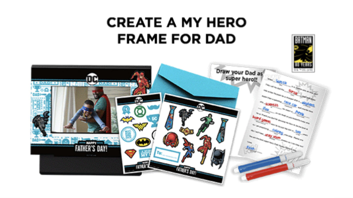 Free My Hero Frame For Dad