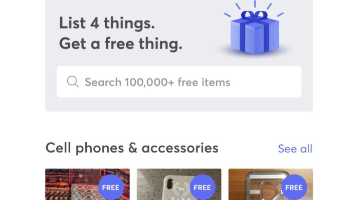 Free item from Mercari