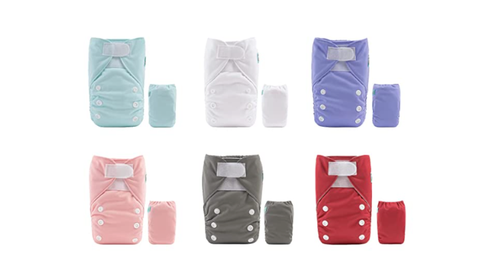 Affordable Amazon Newborn Pocket Insert Cloth Diapers