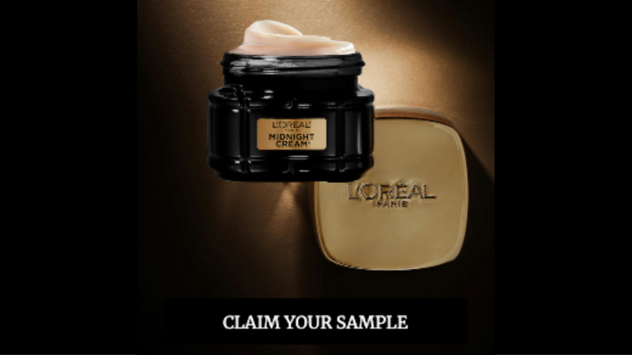 Free Midnight Cream Sample from L’Oreal Paris
