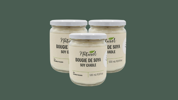Free Large Soy Candle Sample