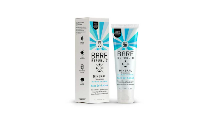 Free Bare Republic Mineral SPF 30 Face Sunscreen Sample