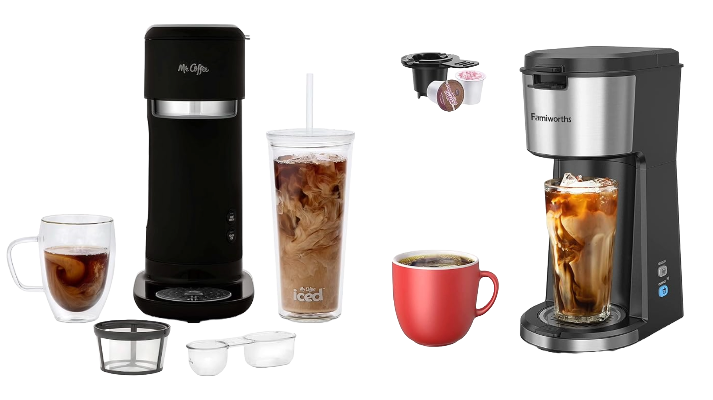 Affordable Iced and Hot Coffee Makers on Amazon